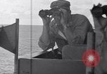 Standbild TBF UND F4F Flugzeug beim Start von USS Marcus Insel (CVE-77) Pazifik, 1944, aus Sekunde 3 historischem Filmmaterial Videoclip 65675040324