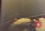 Image of U.S. Navy Grumman TBF avenger aircraft attacking Japanese Iwo Jima, 1945, second 28 stock footage video 65675040325