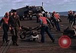 Image of flight deck operations aboard Escort Carrier USS Steamer Bay  Iwo Jima, 1945, second 7 stock footage video 65675040326