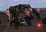 Image of flight deck operations aboard Escort Carrier USS Steamer Bay  Iwo Jima, 1945, second 8 stock footage video 65675040326