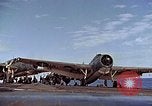 Image of flight deck operations aboard Escort Carrier USS Steamer Bay  Iwo Jima, 1945, second 22 stock footage video 65675040326