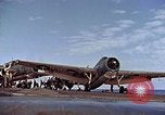 Image of flight deck operations aboard Escort Carrier USS Steamer Bay  Iwo Jima, 1945, second 27 stock footage video 65675040326