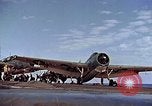 Image of flight deck operations aboard Escort Carrier USS Steamer Bay  Iwo Jima, 1945, second 29 stock footage video 65675040326