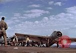 Image of flight deck operations aboard Escort Carrier USS Steamer Bay  Iwo Jima, 1945, second 37 stock footage video 65675040326