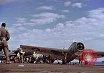 Image of flight deck operations aboard Escort Carrier USS Steamer Bay  Iwo Jima, 1945, second 38 stock footage video 65675040326
