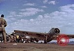 Image of flight deck operations aboard Escort Carrier USS Steamer Bay  Iwo Jima, 1945, second 41 stock footage video 65675040326