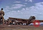 Image of flight deck operations aboard Escort Carrier USS Steamer Bay  Iwo Jima, 1945, second 43 stock footage video 65675040326