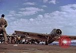 Image of flight deck operations aboard Escort Carrier USS Steamer Bay  Iwo Jima, 1945, second 44 stock footage video 65675040326