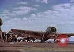 Image of flight deck operations aboard Escort Carrier USS Steamer Bay  Iwo Jima, 1945, second 48 stock footage video 65675040326