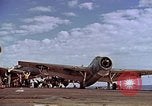 Image of flight deck operations aboard Escort Carrier USS Steamer Bay  Iwo Jima, 1945, second 49 stock footage video 65675040326