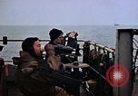 Image of Crew at work on escort carrier of Task Group 52.2  Pacific Ocean, 1945, second 10 stock footage video 65675040328