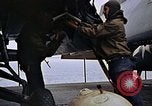 Image of Crew at work on escort carrier of Task Group 52.2  Pacific Ocean, 1945, second 29 stock footage video 65675040328