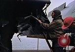 Image of Crew at work on escort carrier of Task Group 52.2  Pacific Ocean, 1945, second 32 stock footage video 65675040328