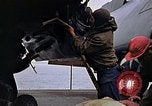 Image of Crew at work on escort carrier of Task Group 52.2  Pacific Ocean, 1945, second 46 stock footage video 65675040328