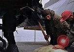 Image of Crew at work on escort carrier of Task Group 52.2  Pacific Ocean, 1945, second 56 stock footage video 65675040328