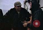 Image of Crews pushing FM-2 wildcat airplanes on escort carrier deck Iwo Jima, 1945, second 16 stock footage video 65675040329