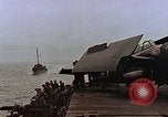 Image of Mail and personnel transfer between escort carrier and destroyer escor Pacific Ocean, 1945, second 6 stock footage video 65675040330