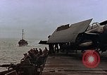 Image of Mail and personnel transfer between escort carrier and destroyer escor Pacific Ocean, 1945, second 19 stock footage video 65675040330