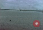 Image navires de guerre américains d ~ Task Force 51 bombarde l'Iwo Jima Iwo Jima, 1945, de la seconde 18 séquences d'archives historiques vidéo 65675040331
