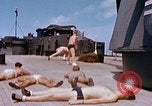 Image of United States Navy personnel Bikini Atoll Marshall Islands, 1946, second 50 stock footage video 65675040334