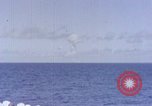 Image of mushroom cloud Bikini Atoll Marshall Islands, 1946, second 27 stock footage video 65675040335