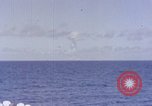 Image of mushroom cloud Bikini Atoll Marshall Islands, 1946, second 29 stock footage video 65675040335