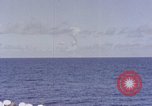 Image of mushroom cloud Bikini Atoll Marshall Islands, 1946, second 32 stock footage video 65675040335