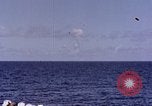 Image of mushroom cloud Bikini Atoll Marshall Islands, 1946, second 36 stock footage video 65675040335