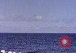 Image of mushroom cloud Bikini Atoll Marshall Islands, 1946, second 39 stock footage video 65675040335