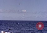 Image of mushroom cloud Bikini Atoll Marshall Islands, 1946, second 40 stock footage video 65675040335