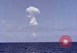 Image of mushroom cloud Bikini Atoll Marshall Islands, 1946, second 50 stock footage video 65675040335