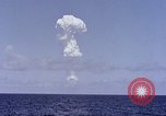 Image of mushroom cloud Bikini Atoll Marshall Islands, 1946, second 55 stock footage video 65675040335