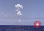 Image of mushroom cloud Bikini Atoll Marshall Islands, 1946, second 57 stock footage video 65675040335