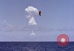 Image of mushroom cloud Bikini Atoll Marshall Islands, 1946, second 59 stock footage video 65675040335