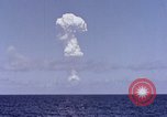 Image of mushroom cloud Bikini Atoll Marshall Islands, 1946, second 60 stock footage video 65675040335