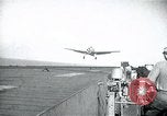 Image of US Navy TBM aircraft landing on carrier Pensacola Florida USA, 1945, second 25 stock footage video 65675040337