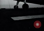 Image of US Navy TBM aircraft landing on carrier Pensacola Florida USA, 1945, second 33 stock footage video 65675040337