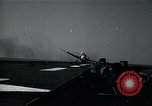 Image of US Navy TBM aircraft landing on carrier Pensacola Florida USA, 1945, second 38 stock footage video 65675040337