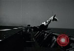 Image of US Navy TBM aircraft landing on carrier Pensacola Florida USA, 1945, second 46 stock footage video 65675040337