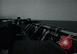 Image of US Navy TBM aircraft landing on carrier Pensacola Florida USA, 1945, second 51 stock footage video 65675040337