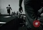 Image of US Navy TBM aircraft landing on carrier Pensacola Florida USA, 1945, second 59 stock footage video 65675040337