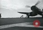 Image of USS Guadalcanal CVE-50 Atlantic Ocean, 1945, second 12 stock footage video 65675040339