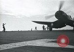 Image of USS Guadalcanal CVE-50 Atlantic Ocean, 1945, second 14 stock footage video 65675040339