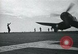 Image of USS Guadalcanal CVE-50 Atlantic Ocean, 1945, second 17 stock footage video 65675040339