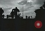 Image of USS Guadalcanal CVE-50 Atlantic Ocean, 1945, second 27 stock footage video 65675040339