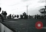 Image of USS Guadalcanal CVE-50 Atlantic Ocean, 1945, second 29 stock footage video 65675040339