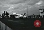 Image of USS Guadalcanal CVE-50 Atlantic Ocean, 1945, second 31 stock footage video 65675040339