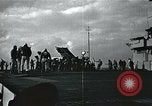 Image of USS Guadalcanal CVE-50 Atlantic Ocean, 1945, second 35 stock footage video 65675040339