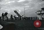 Image of USS Guadalcanal CVE-50 Atlantic Ocean, 1945, second 36 stock footage video 65675040339