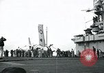 Image of USS Guadalcanal CVE-50 Atlantic Ocean, 1945, second 37 stock footage video 65675040339